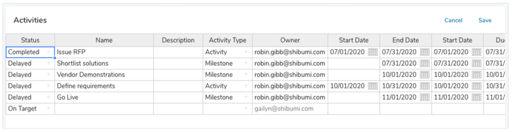 Utilizing List/View Sections – Shibumi Help