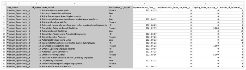 Configuring Export / Import Sections – Shibumi Help