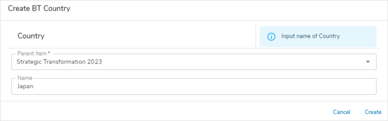 Configuring Sidebar Create Forms – Shibumi Help