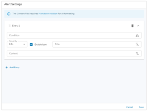 Alert Section – Shibumi Help