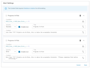 Alert Section – Shibumi Help