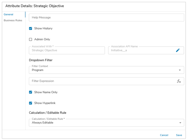 Configuring Associations – Shibumi Help