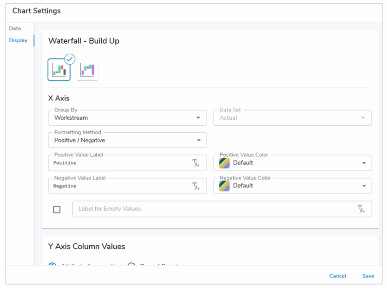 Category Waterfall Chart – Shibumi Help